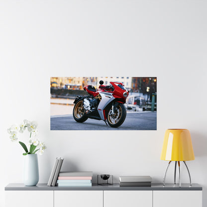 MV Agusta SuperVeloce 800 Horizontal Poster