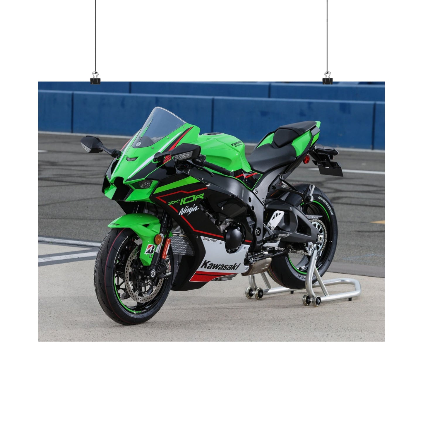 Kawasaki Ninja ZX-10R Horizontal Poster