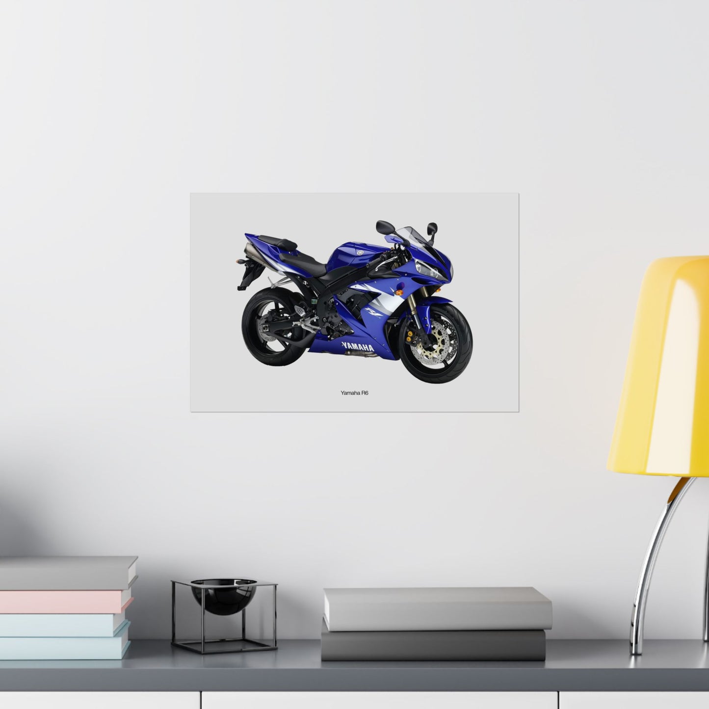 Yamaha R6 Horizontal Poster