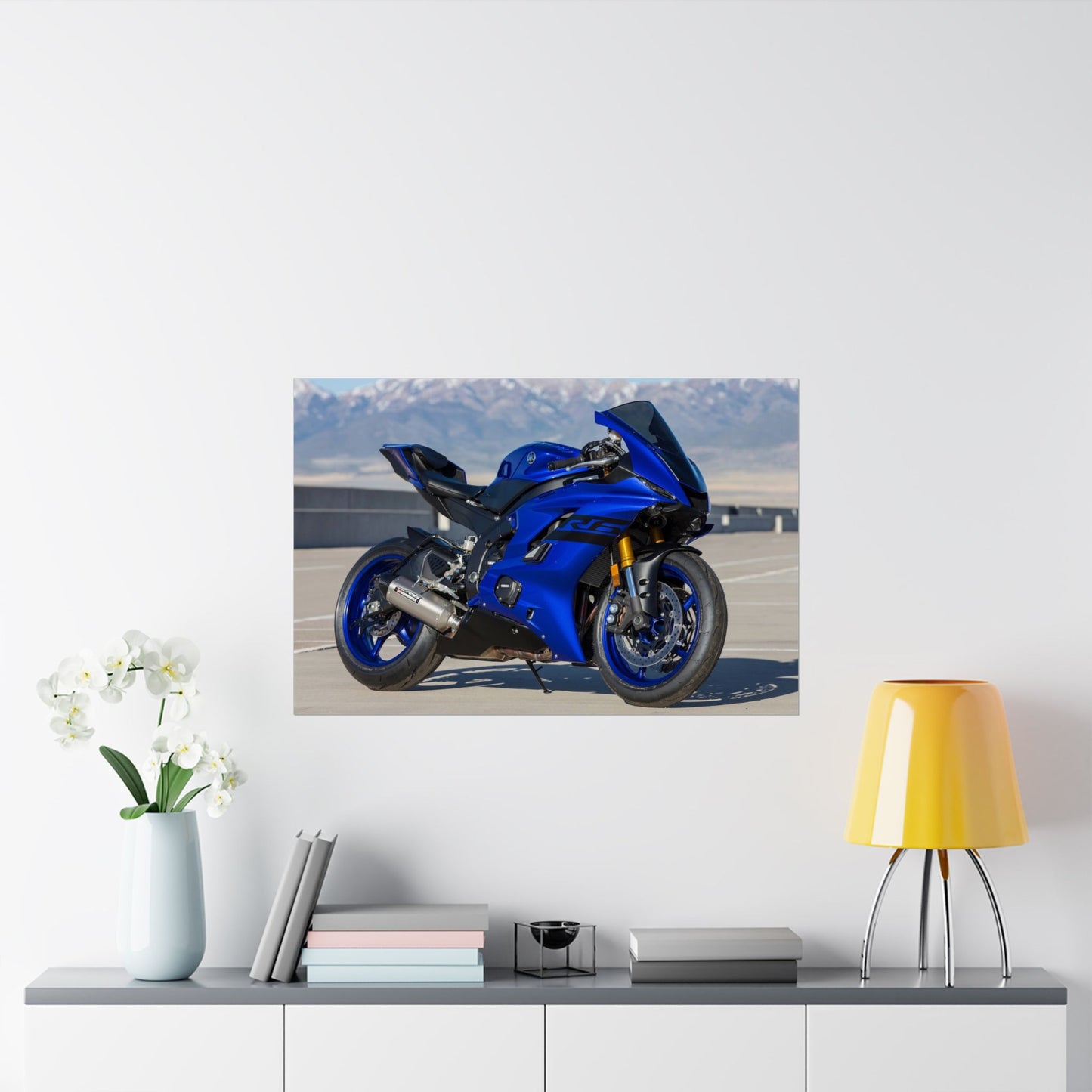 Yamaha R6 Horizontal Poster