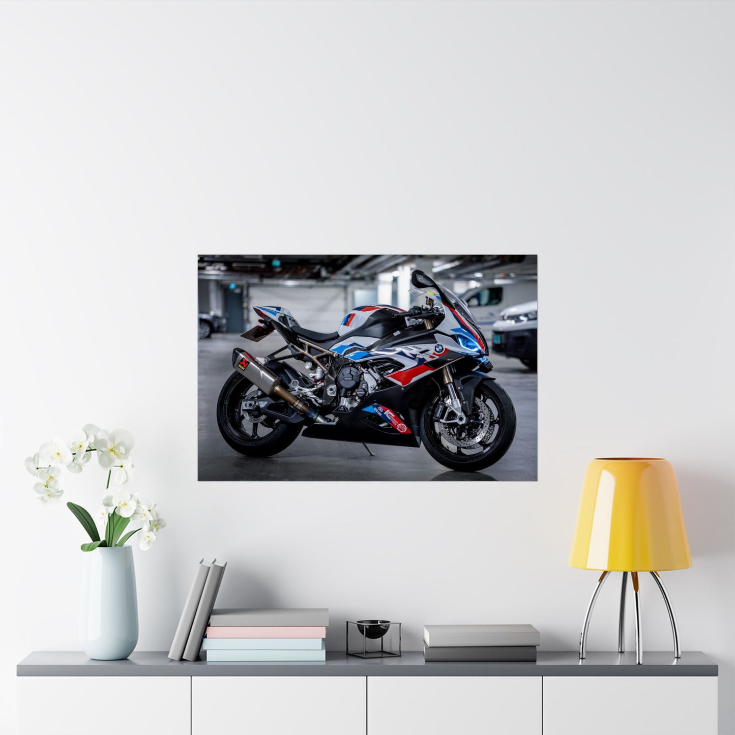 BMW S1000RR Horizontal Poster