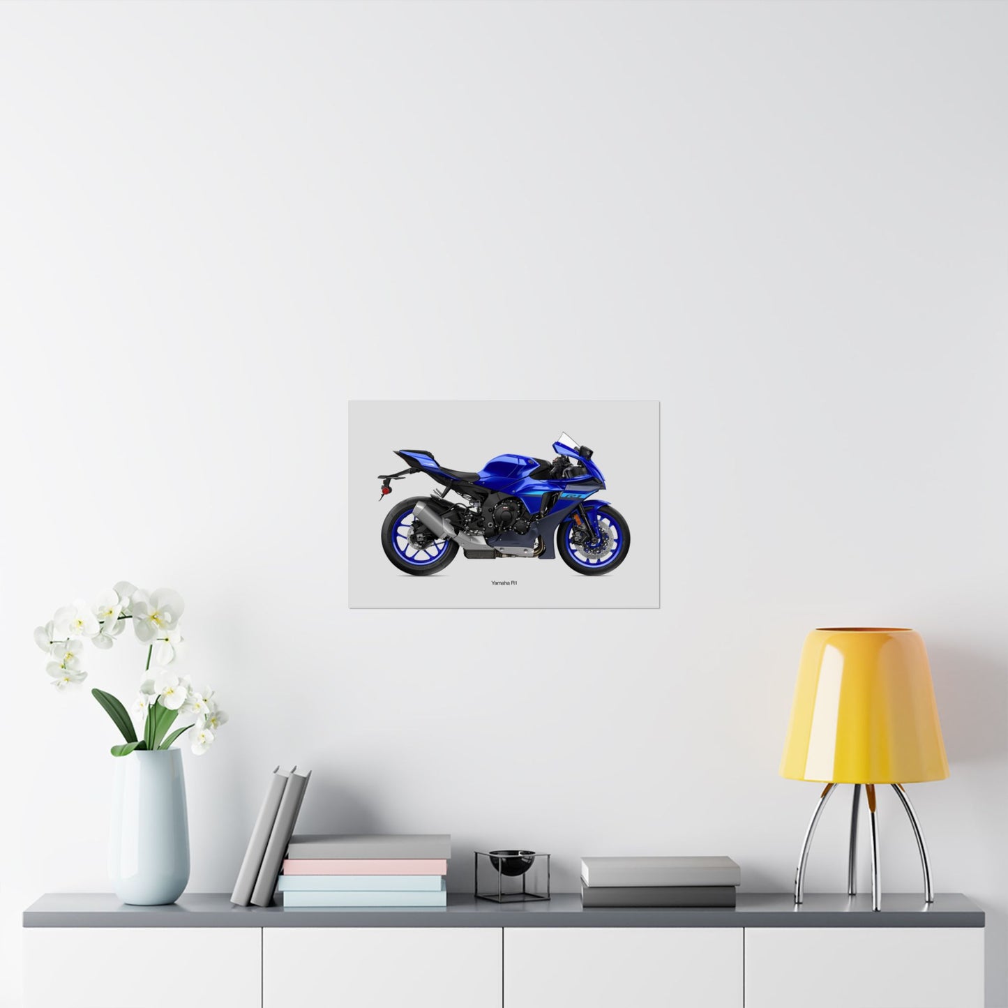 Yamaha R1 Horizontal Poster