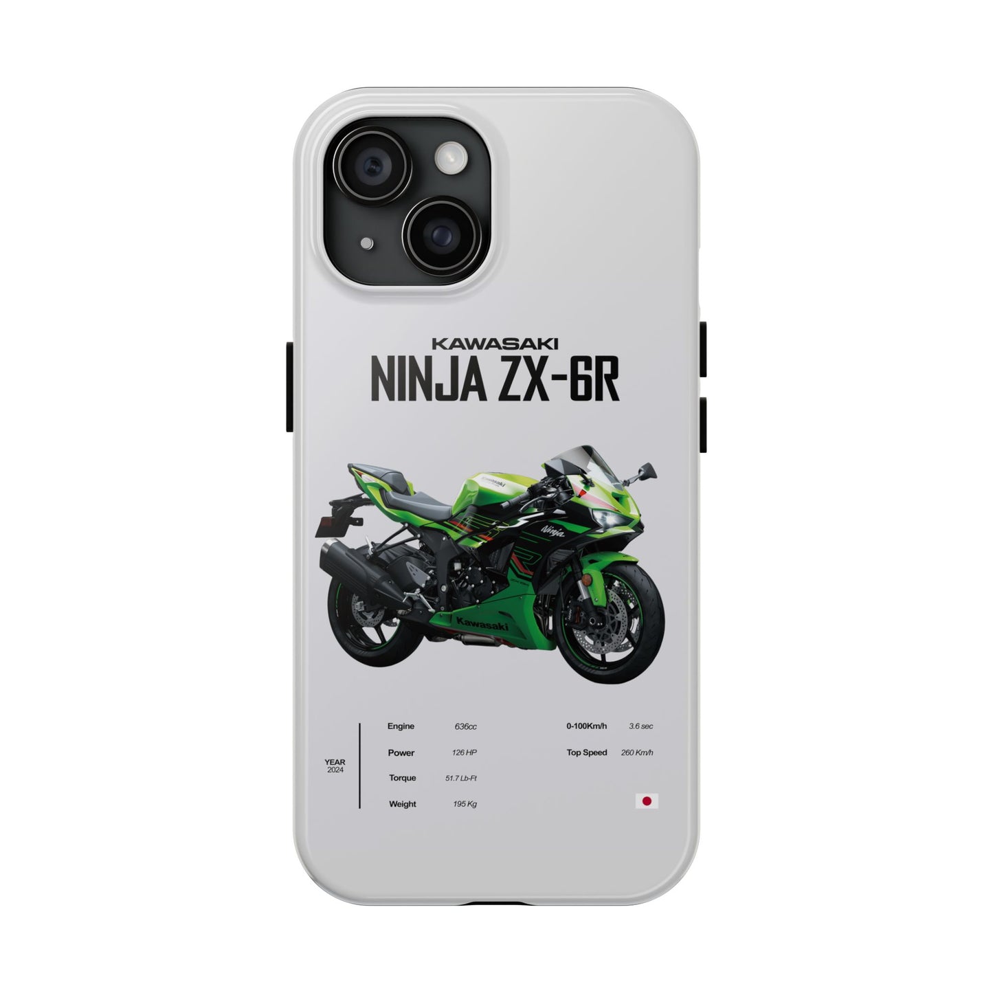 Kawasaki Ninja ZX-6R Tough Phone Case