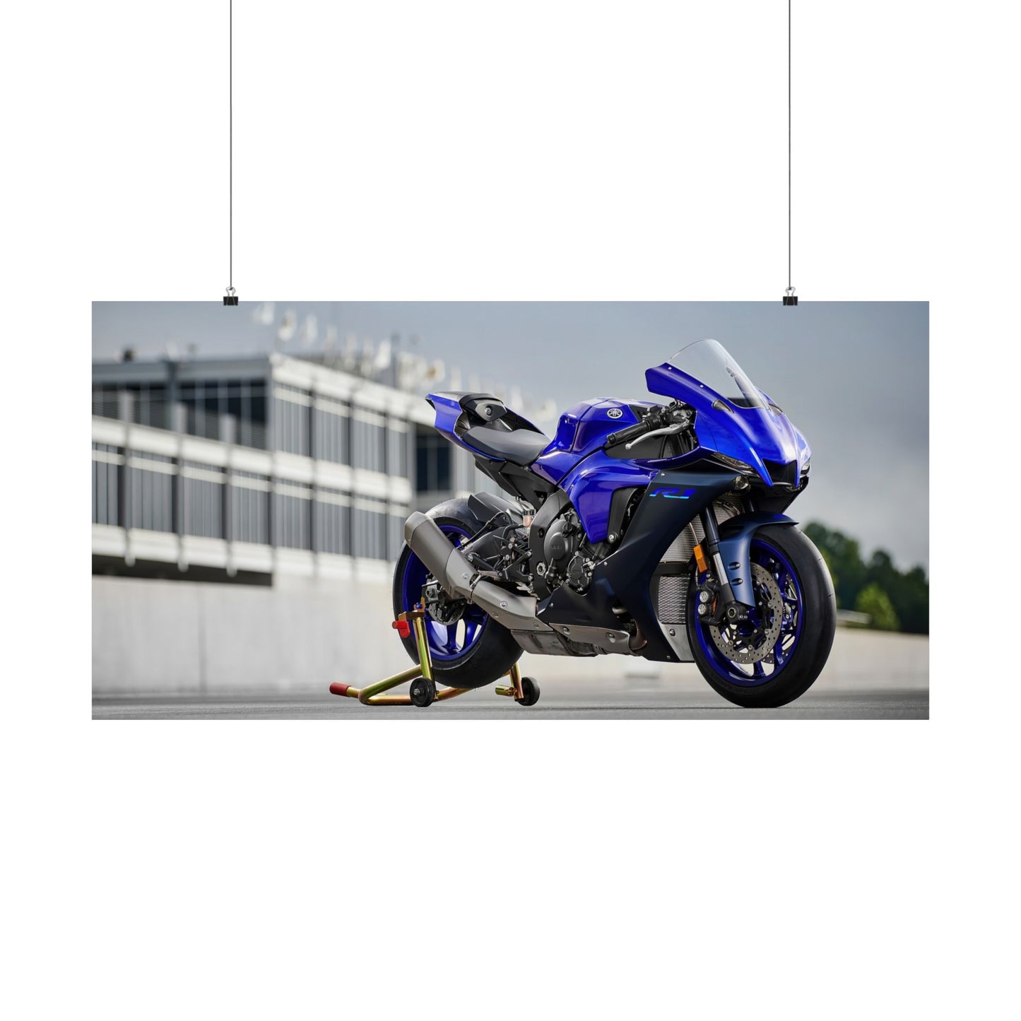 Yamaha R1 Horizontal Poster