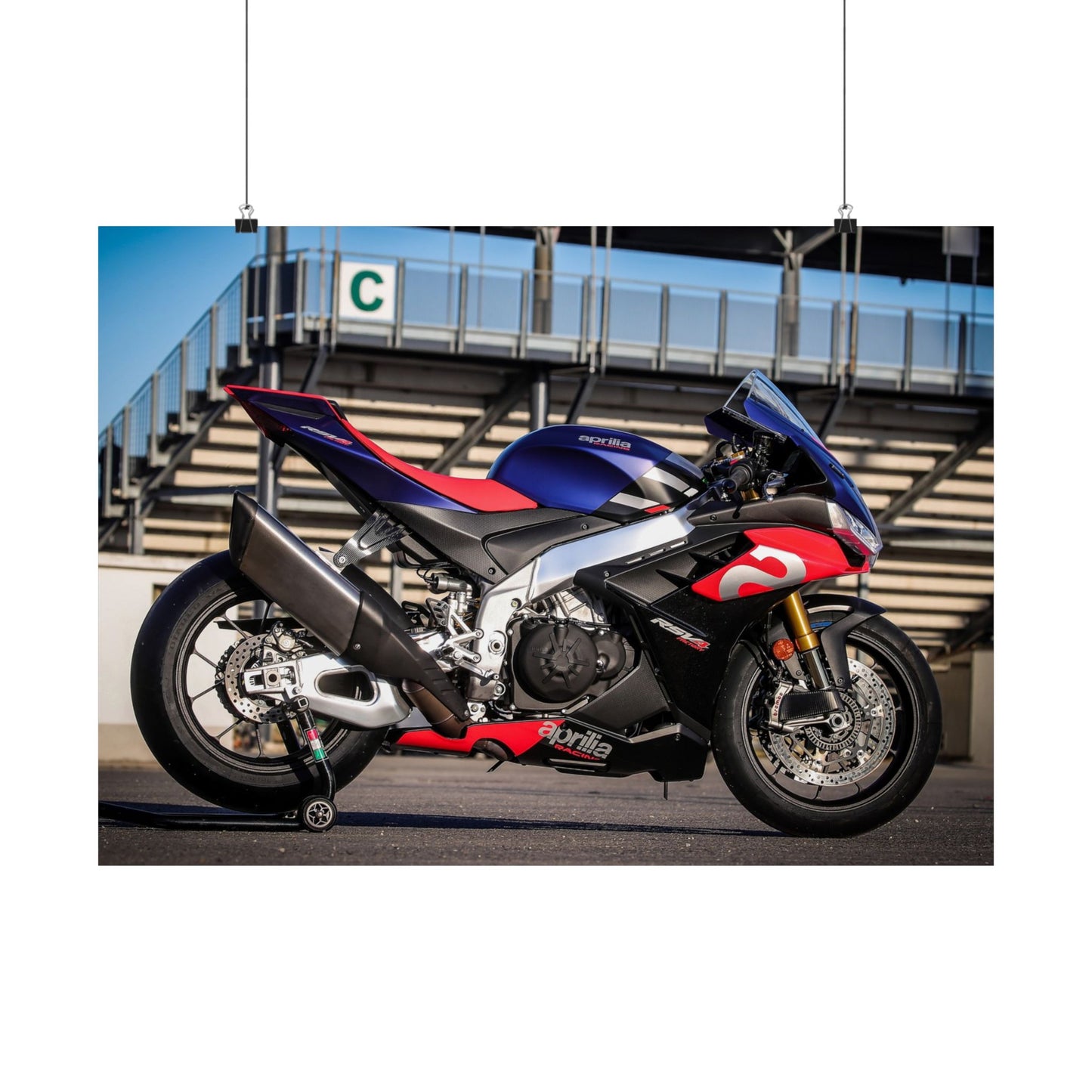 Aprilia RSV4 1100 Factory Horizontal Poster