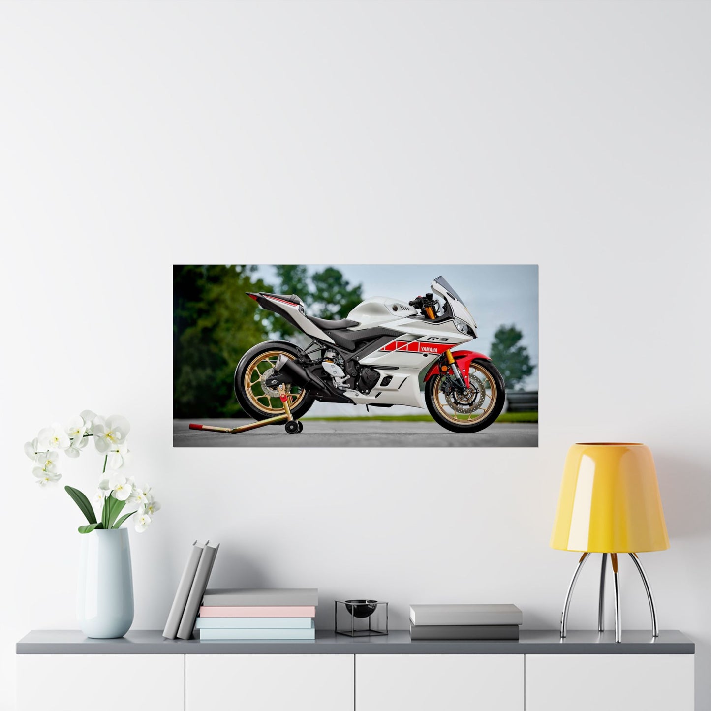 Yamaha R3 Horizontal Poster