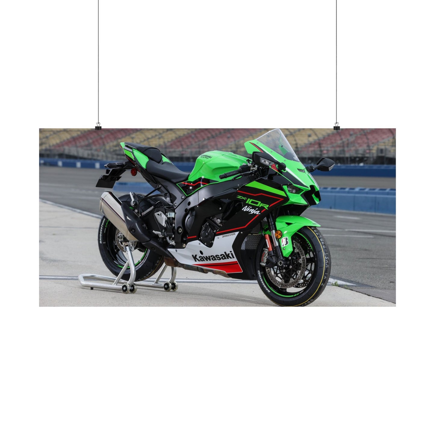 Kawasaki Ninja ZX-10R Horizontal Poster