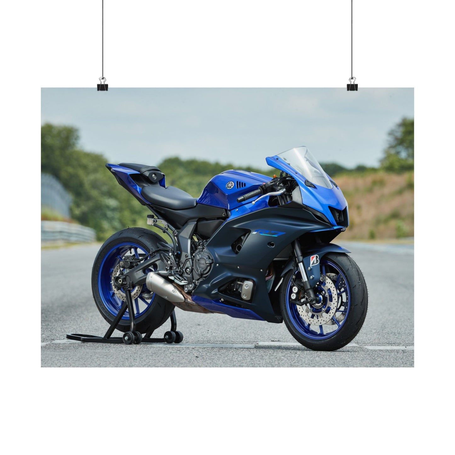 Yamaha R7 Horizontal Poster