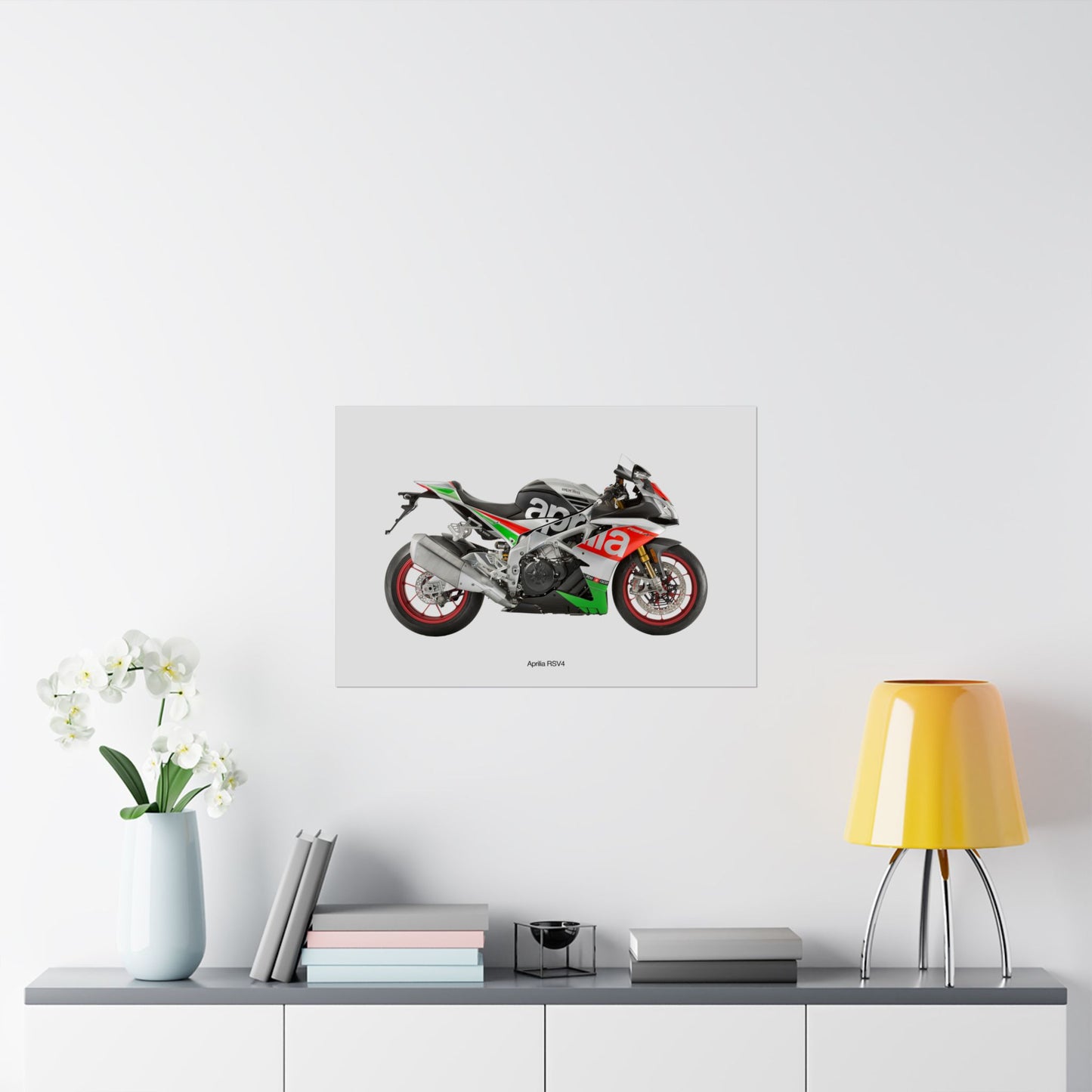 Aprilia RSV4 Horizontal Poster