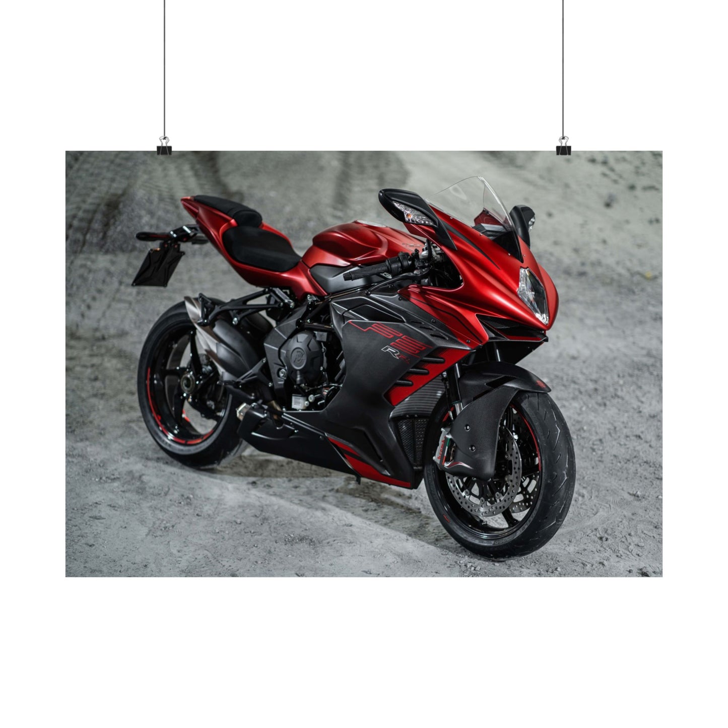 MV Agusta F3 RR Horizontal Poster