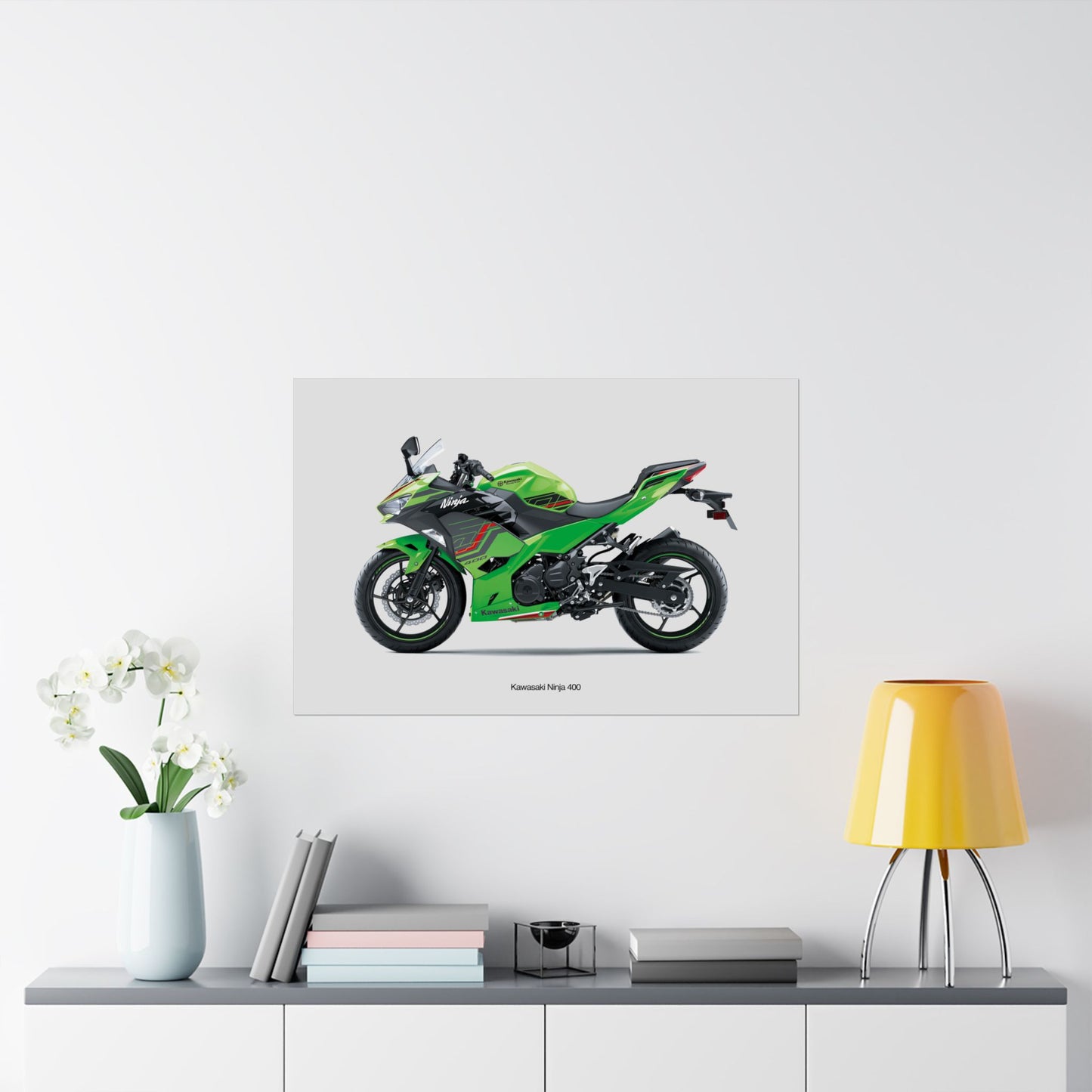 Kawasaki Ninja 400 Horizontal Poster