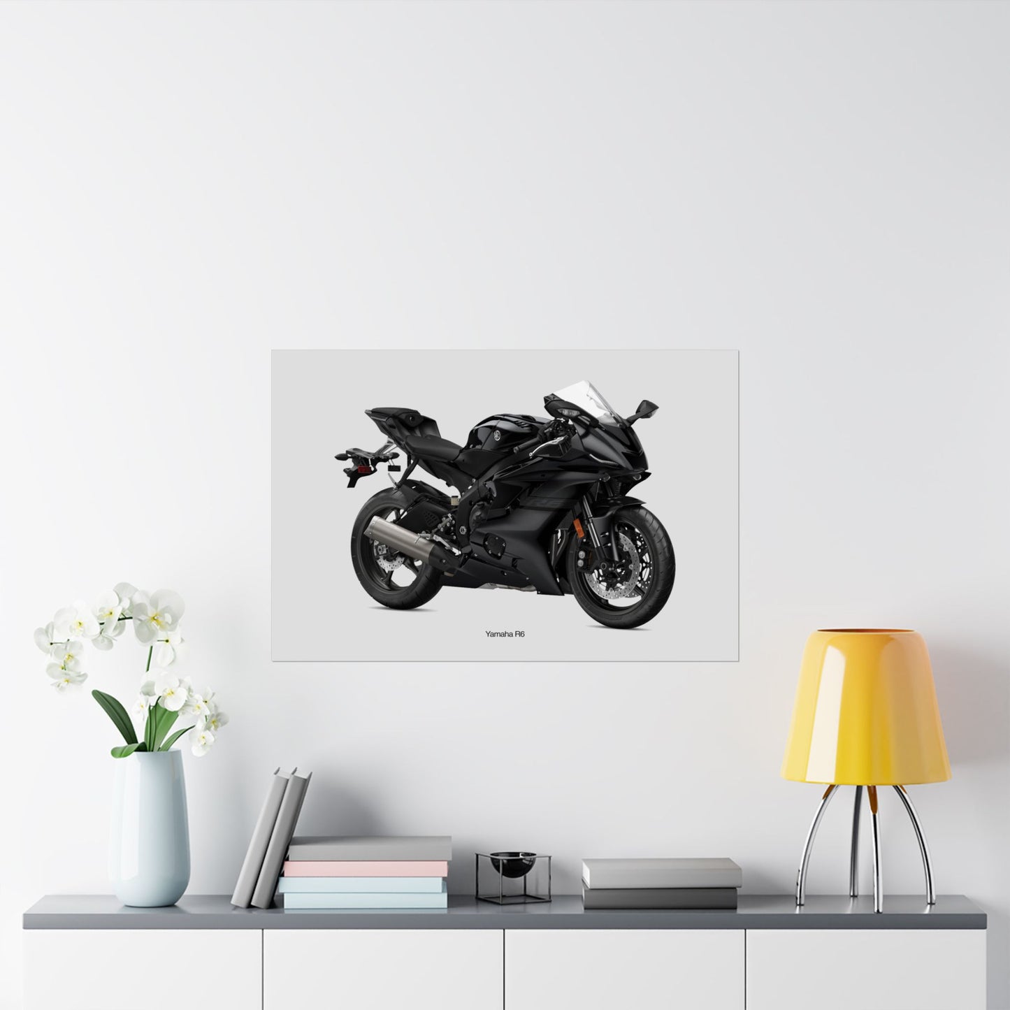 Yamaha R6 Horizontal Poster