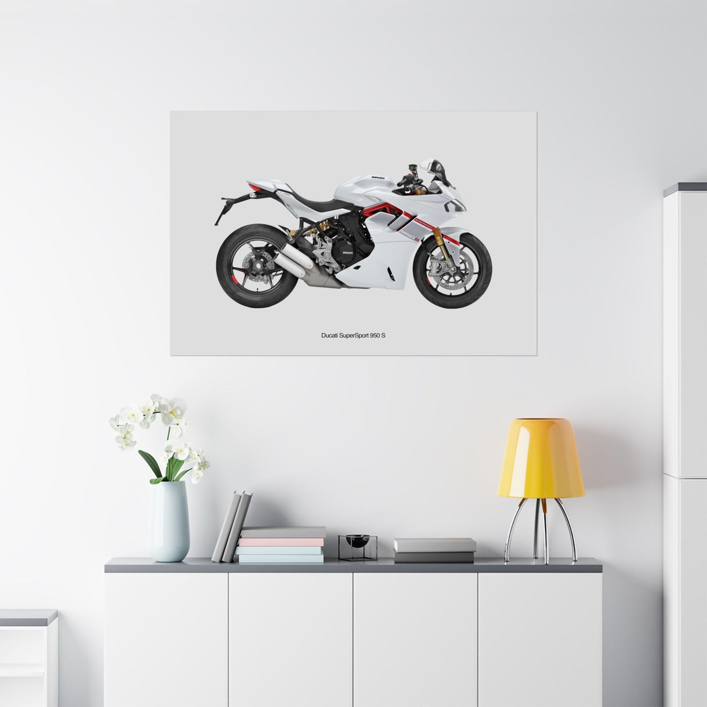 Ducati SuperSport 950 S Horizontal Poster