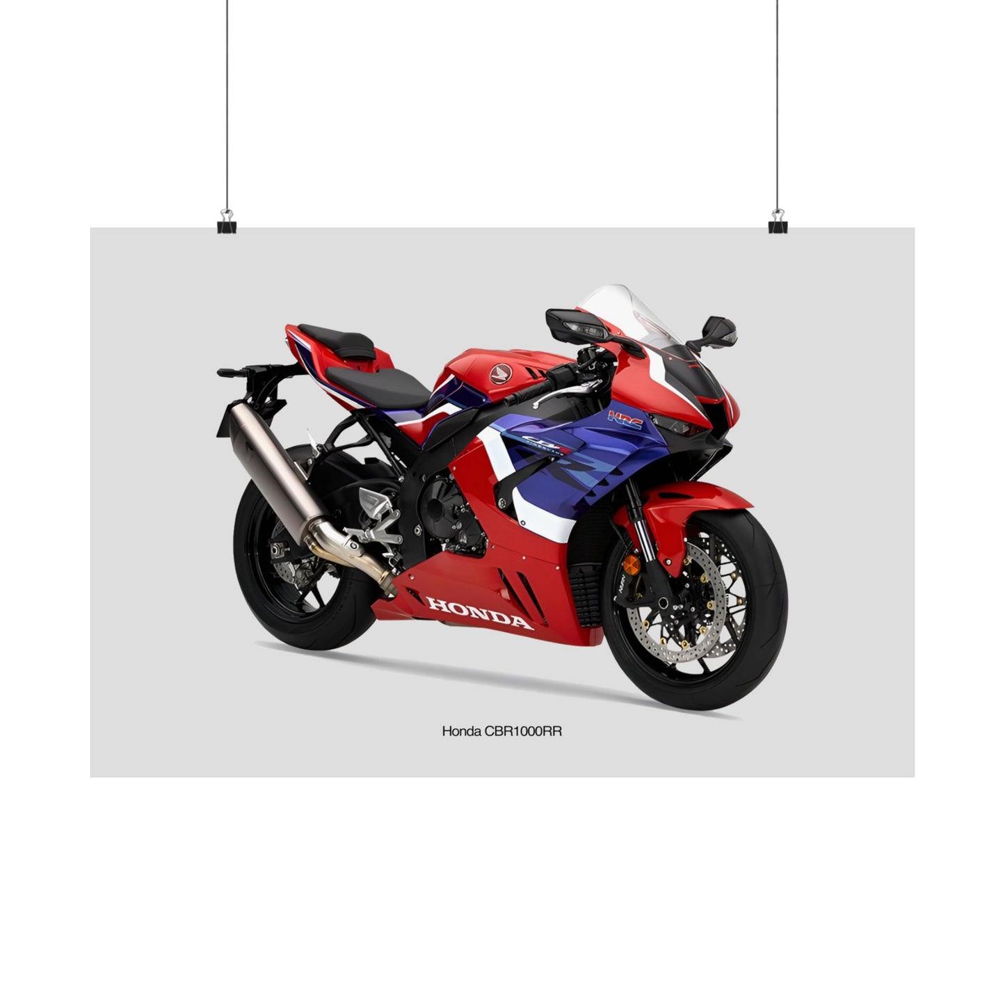 Honda CBR1000RR Horizontal Poster