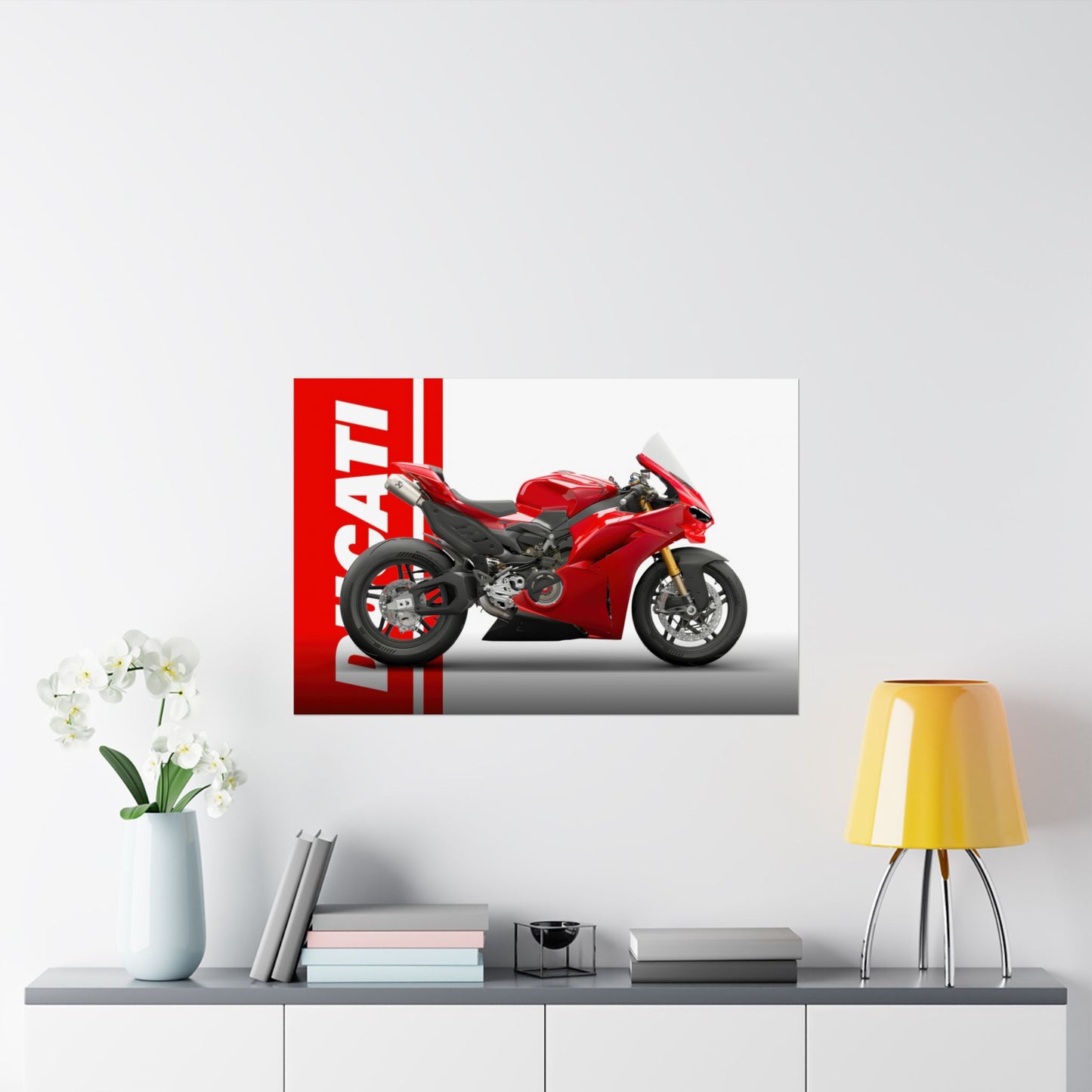 Ducati Panigale V4 R Horizontal Poster