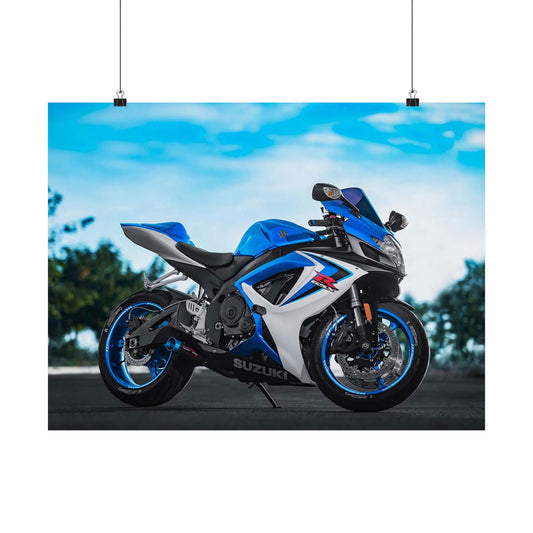 Suzuki GSX-R750 Horizontal Poster