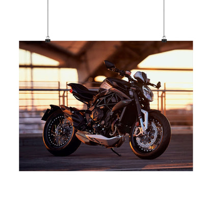 MV Agusta Dragster RR Horizontal Poster