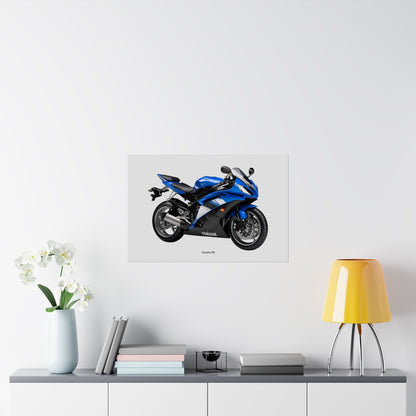 Yamaha R6 Horizontal Poster