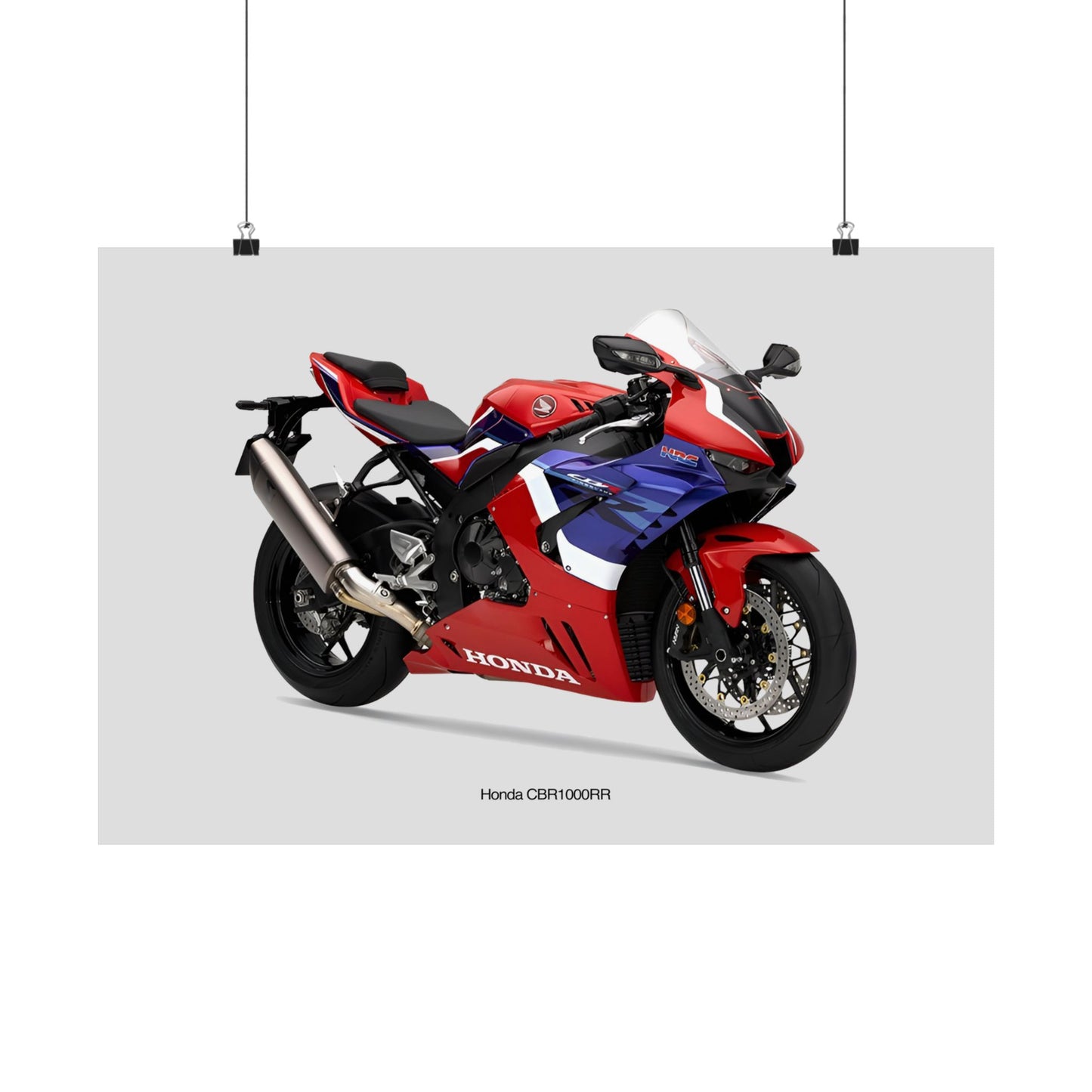 Honda CBR1000RR Horizontal Poster