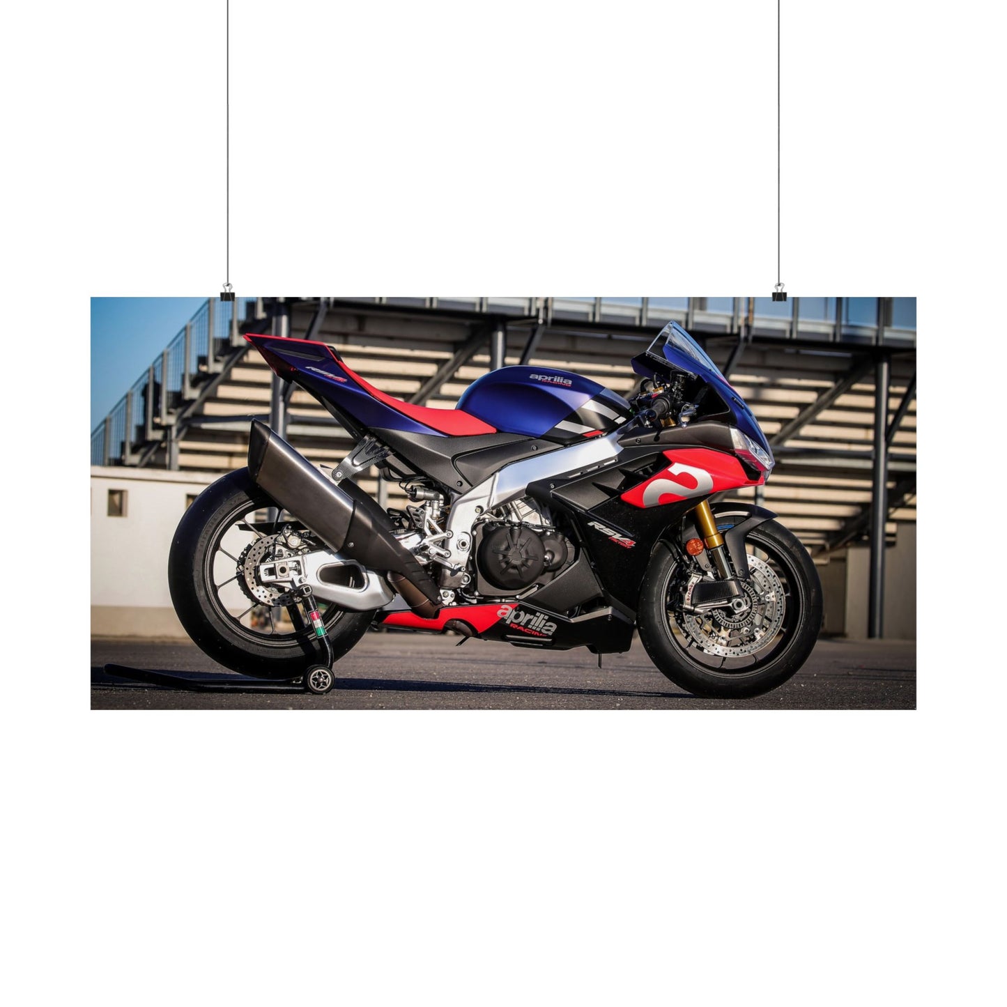 Aprilia RSV4 1100 Factory Horizontal Poster