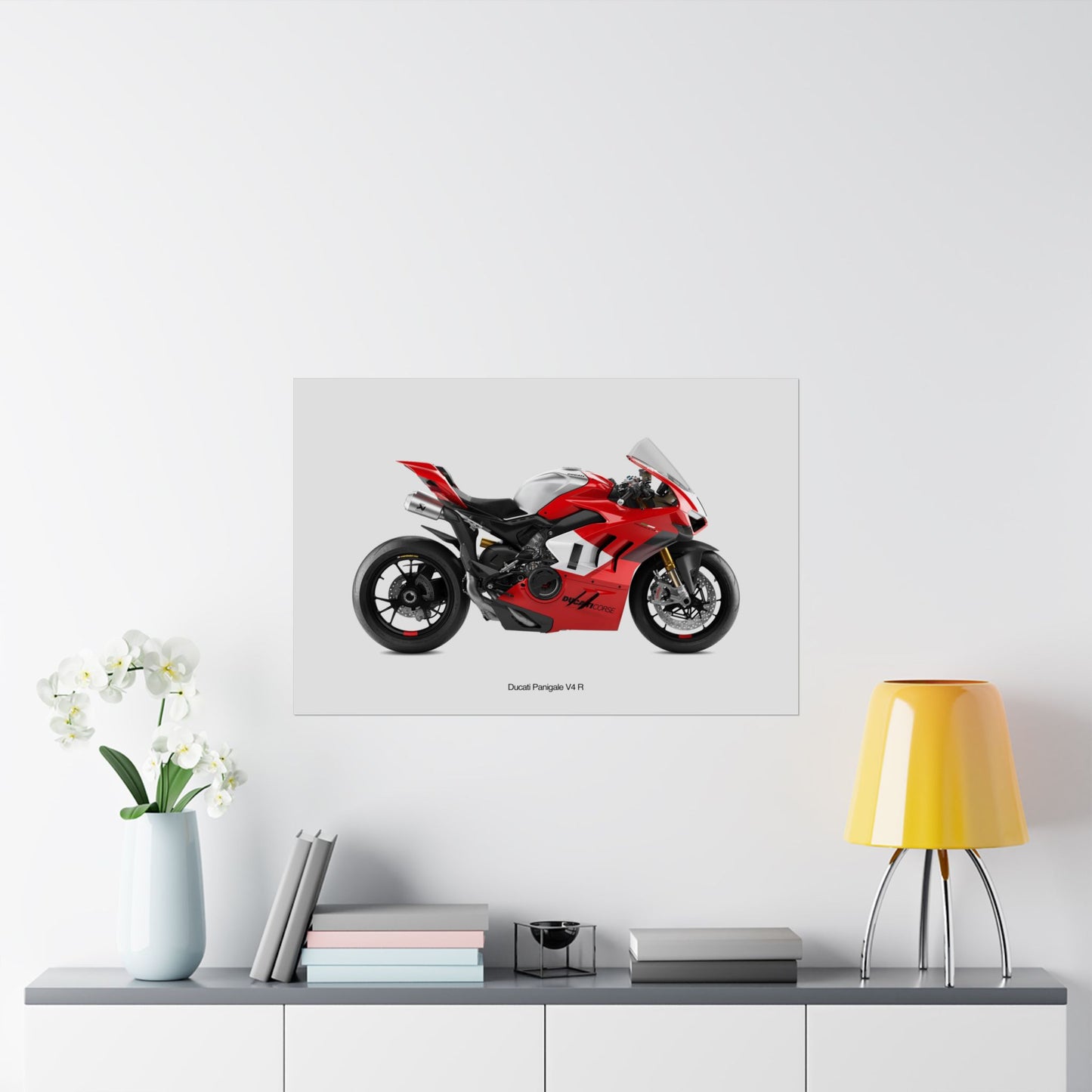 Ducati Panigale V4 R Horizontal Poster