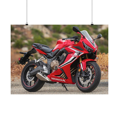 Honda CBR650R Horizontal Poster