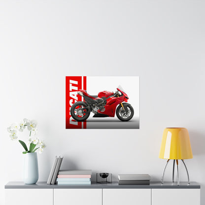 Ducati Panigale V4 R Horizontal Poster