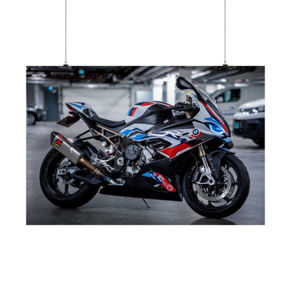 BMW S1000RR Horizontal Poster