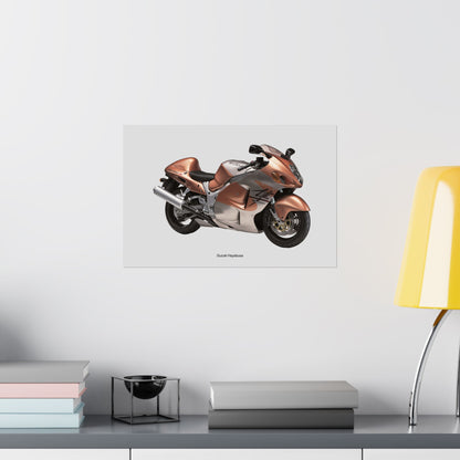 Suzuki Hayabusa Horizontal Poster