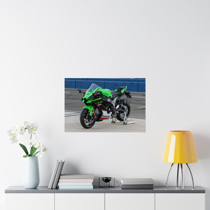 Kawasaki Ninja ZX-10R Horizontal Poster