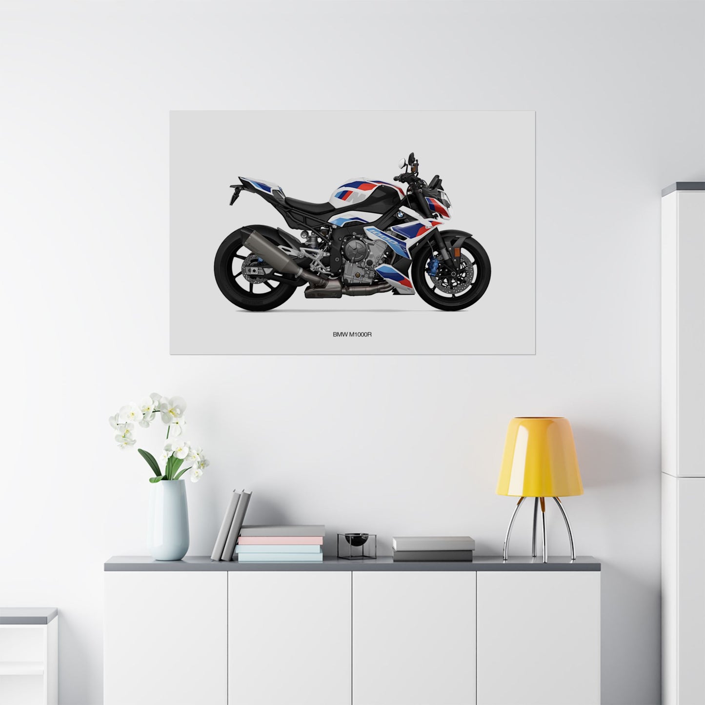 BMW M1000R Horizontal Poster