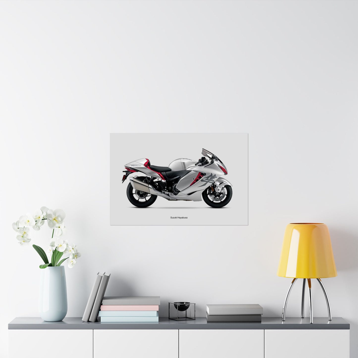 Suzuki Hayabusa Horizontal Poster