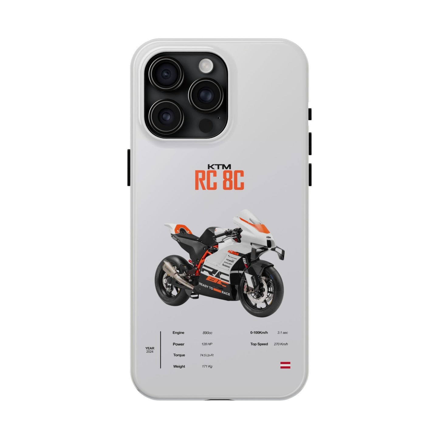 KTM RC 8C Tough Phone Case