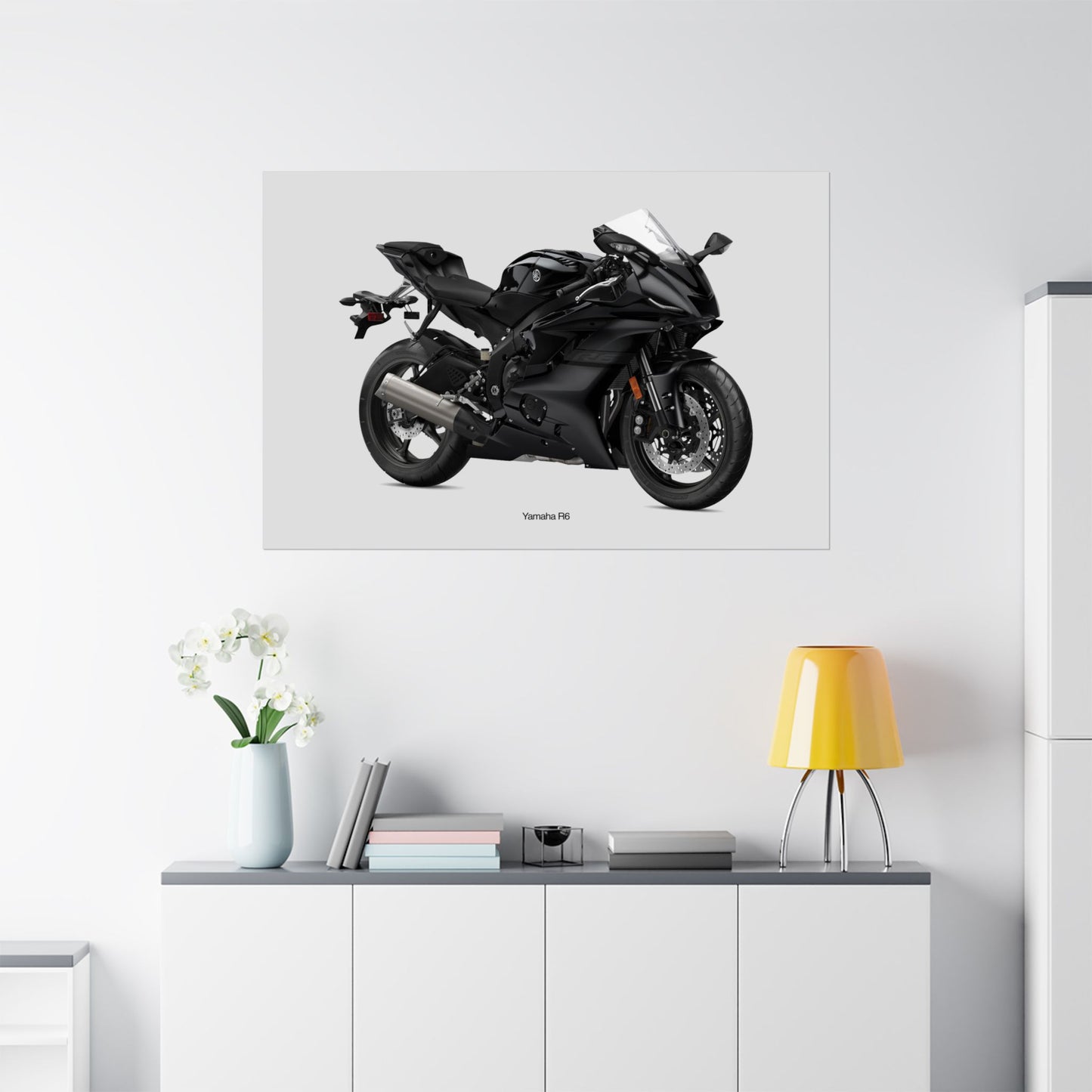 Yamaha R6 Horizontal Poster