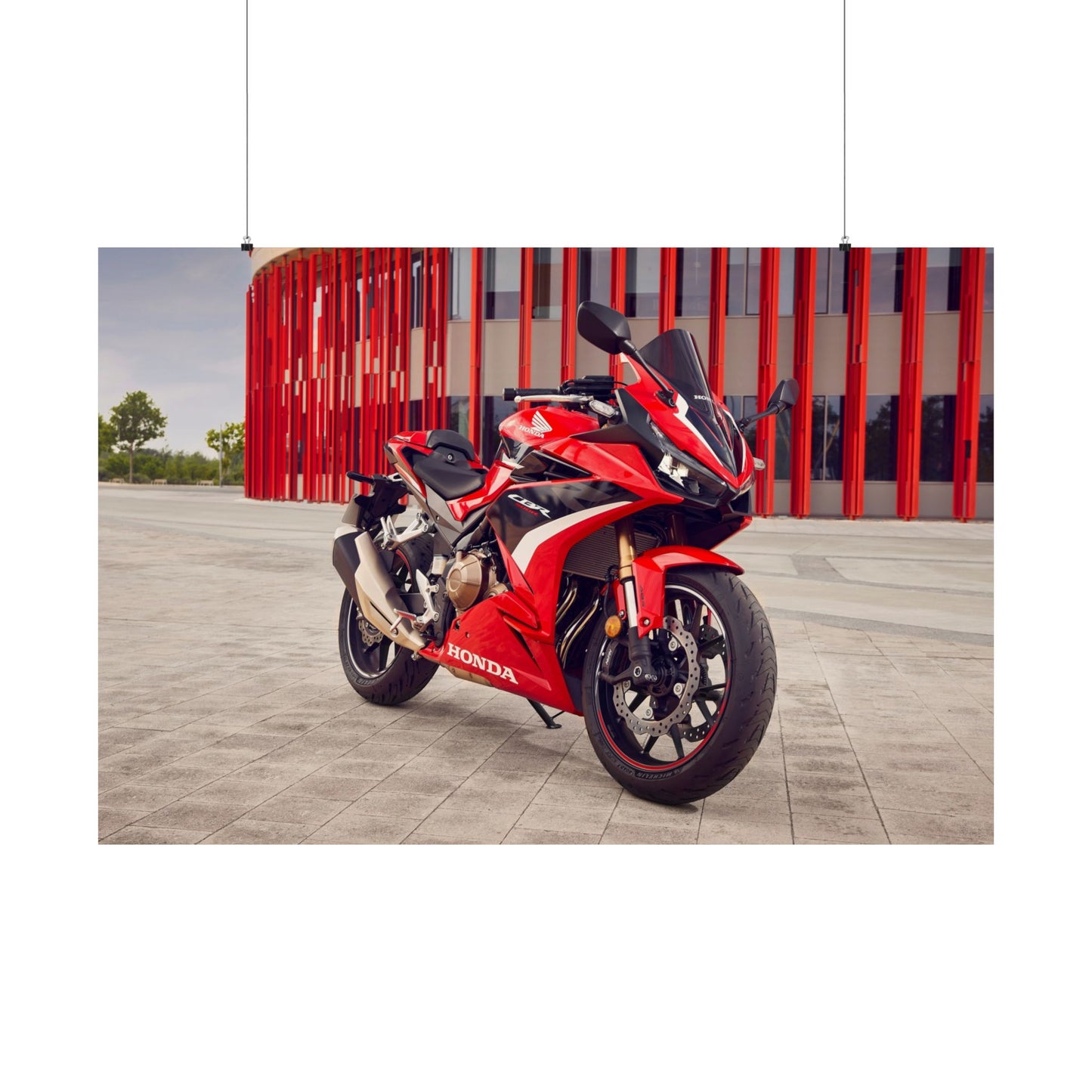 Honda CBR500R Horizontal Poster