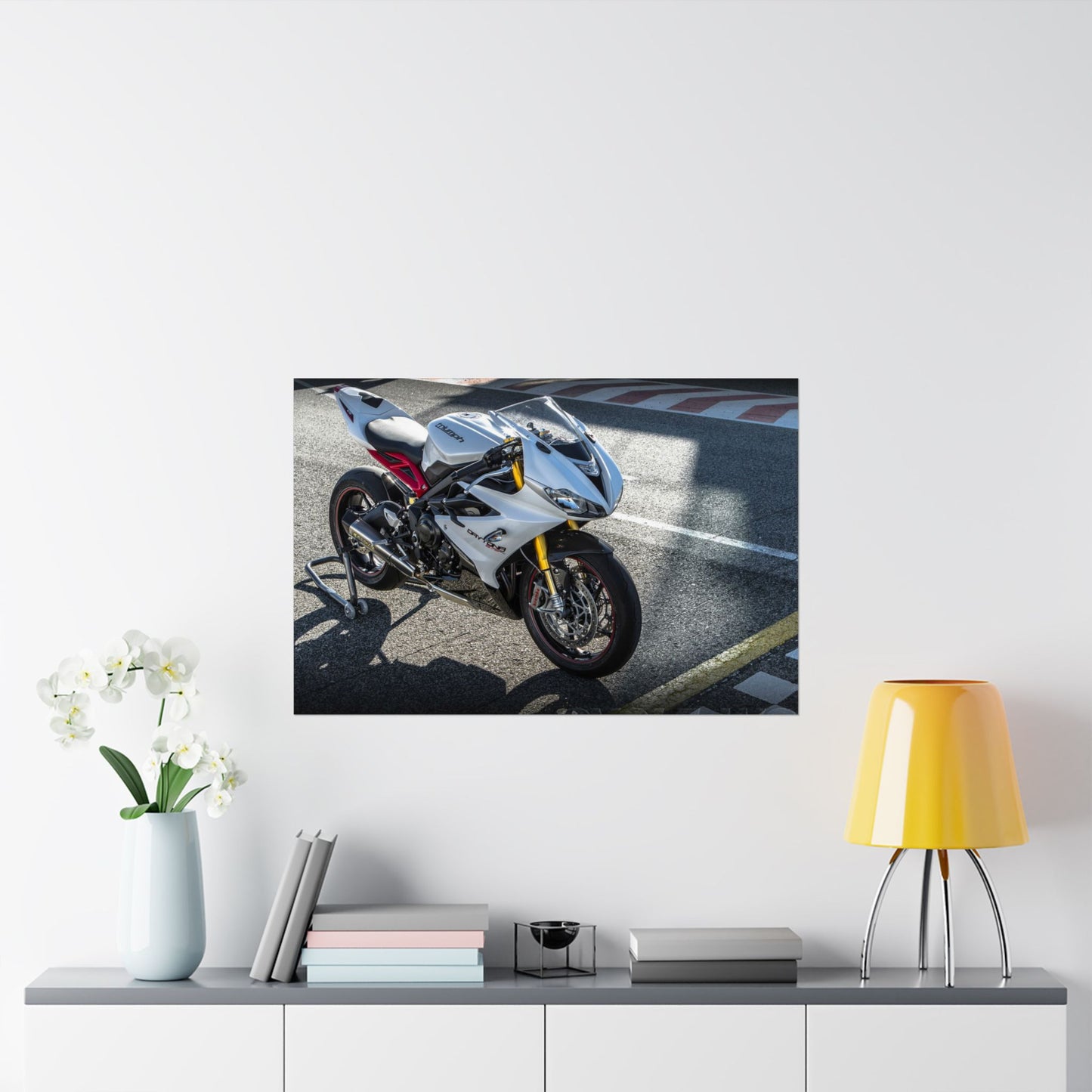 Triumph Daytona 675 R Horizontal Poster