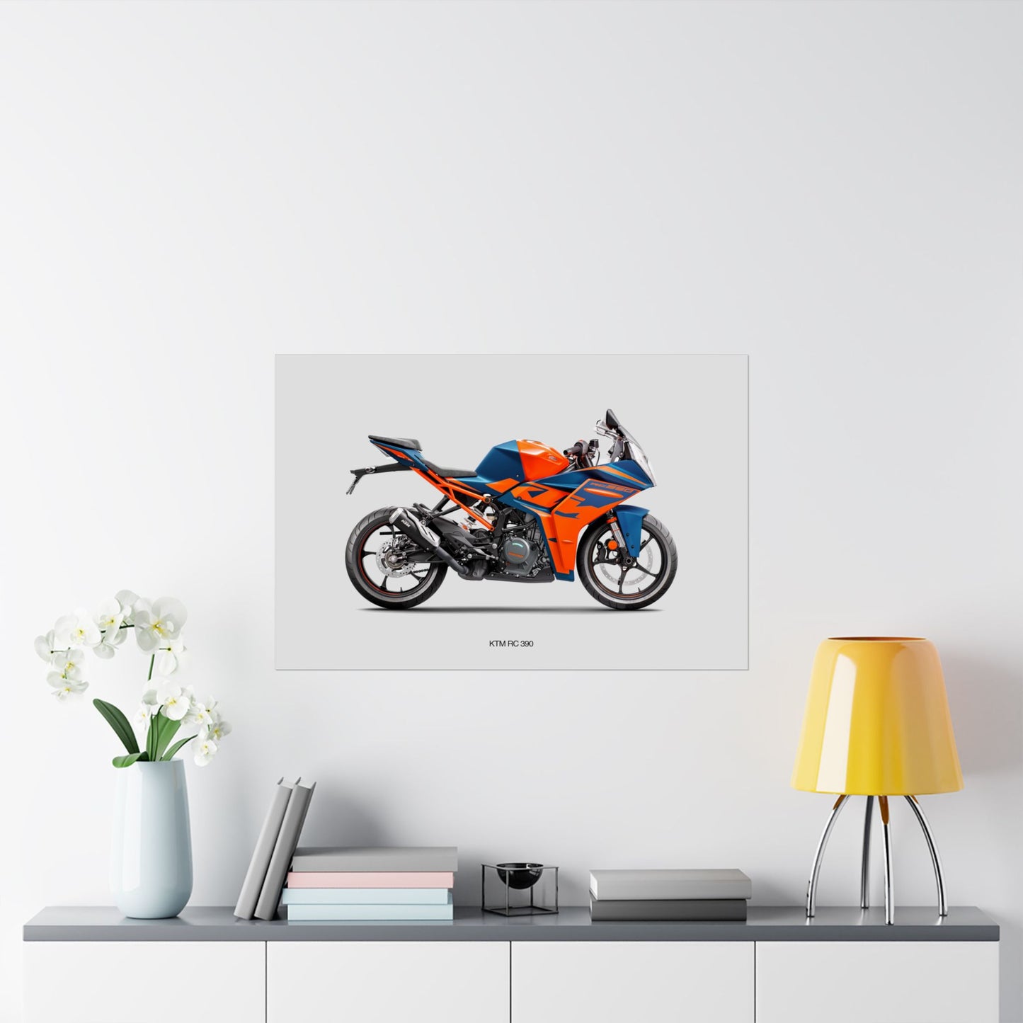 KTM RC 390 Horizontal Poster