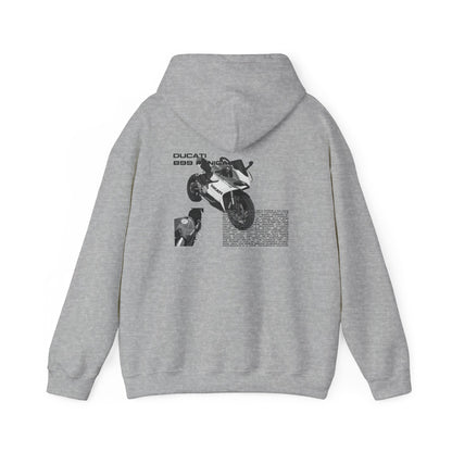 Ducati 899 Panigale (Black & White) Hoodie