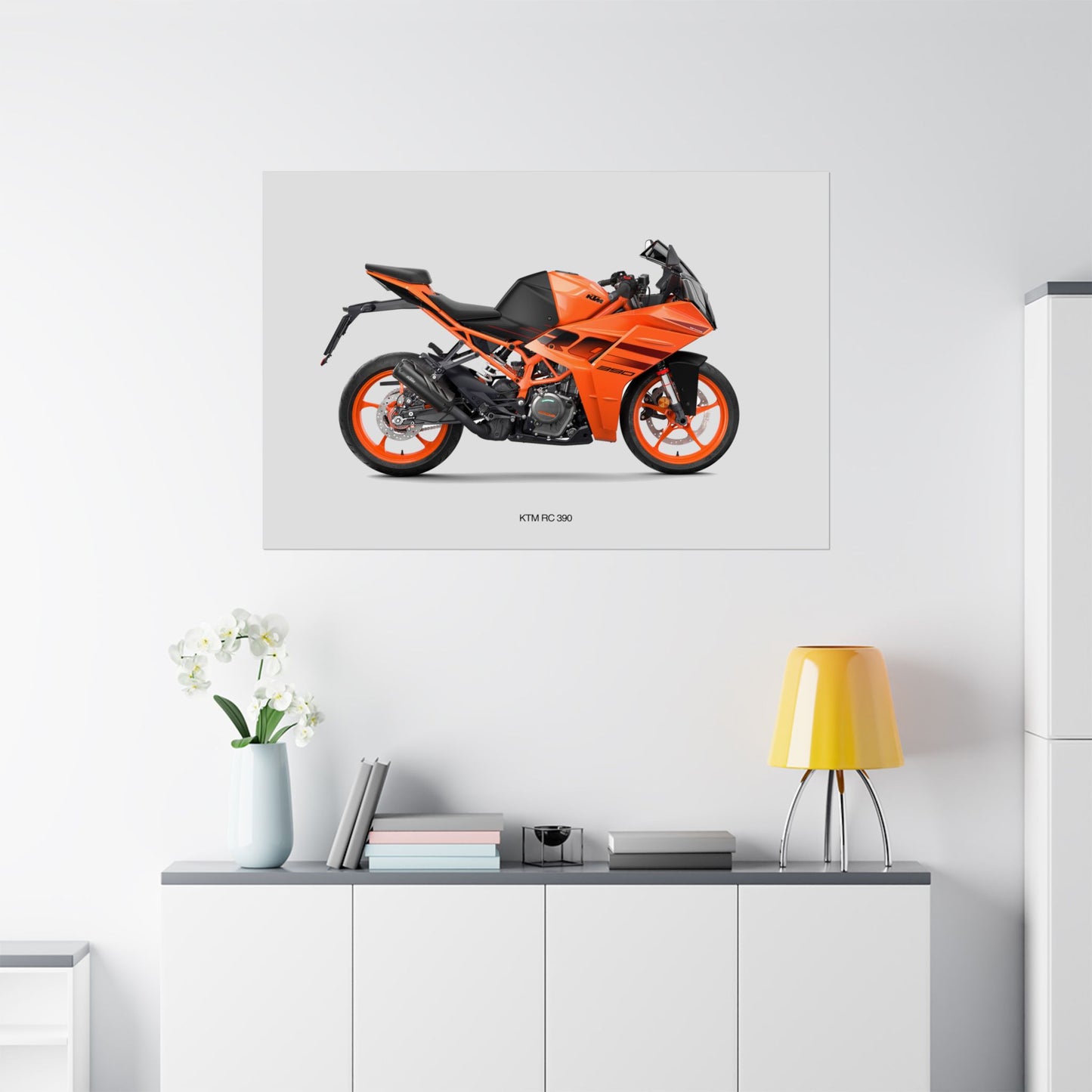 KTM RC 390 Horizontal Poster