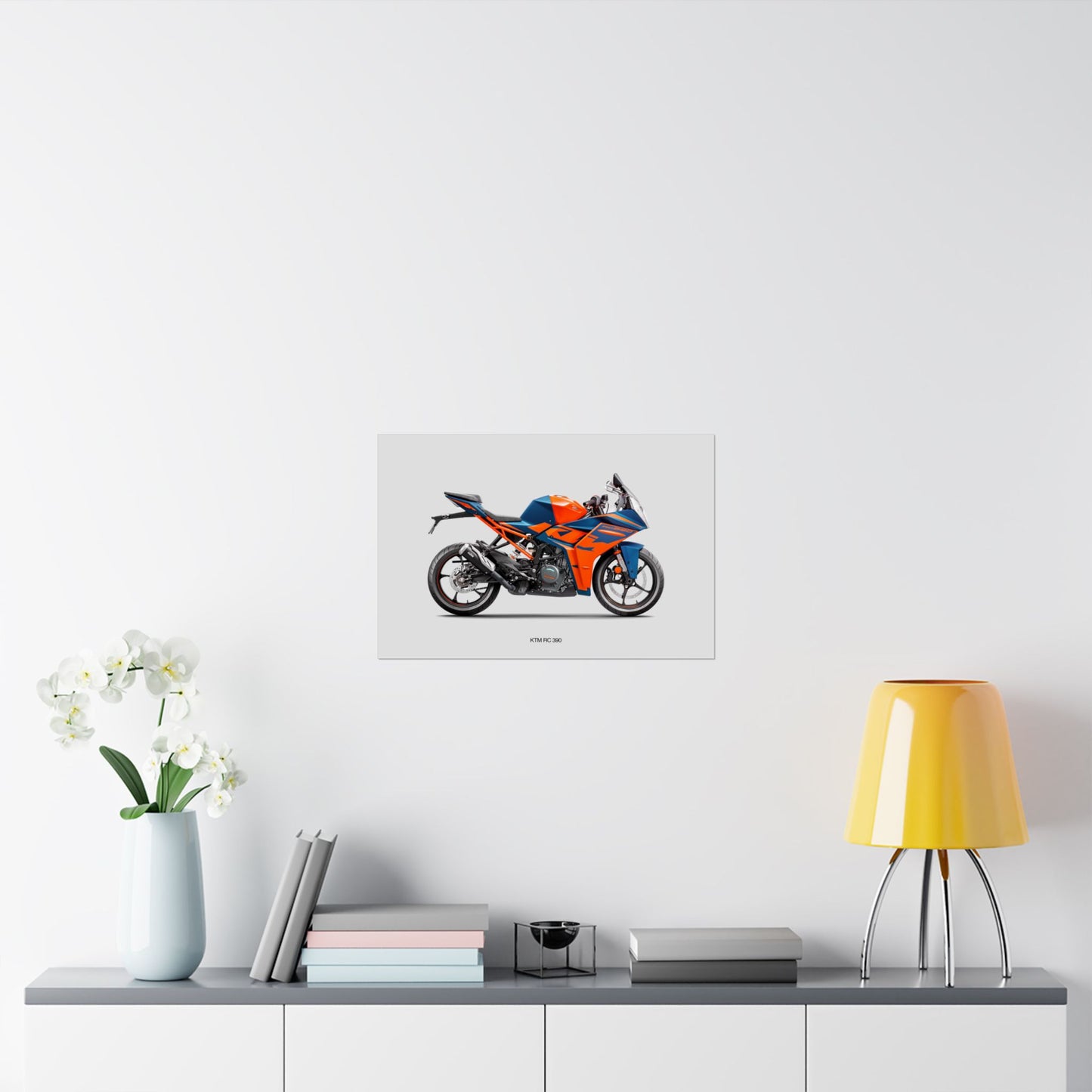 KTM RC 390 Horizontal Poster