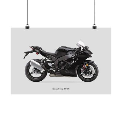 Kawasaki Ninja ZX-10R Horizontal Poster