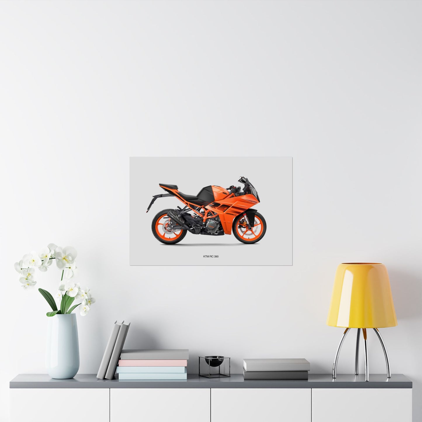 KTM RC 390 Horizontal Poster