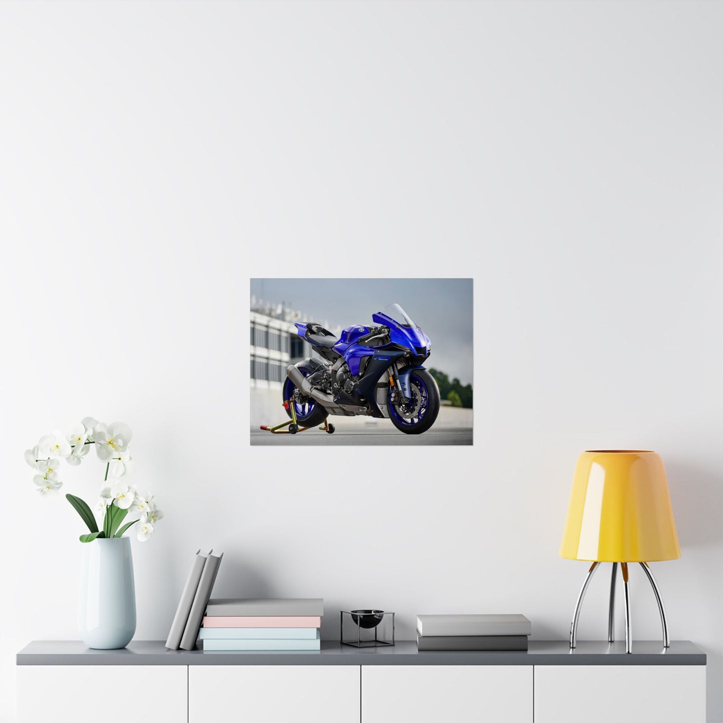 Yamaha R1 Horizontal Poster