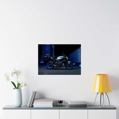 Yamaha MT-07 Horizontal Poster