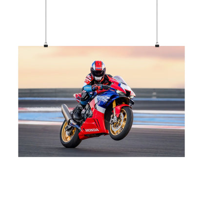 Honda CBR1000RR-R Horizontal Poster