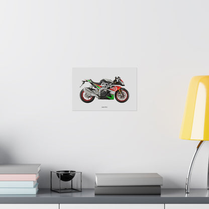 Aprilia RSV4 Horizontal Poster