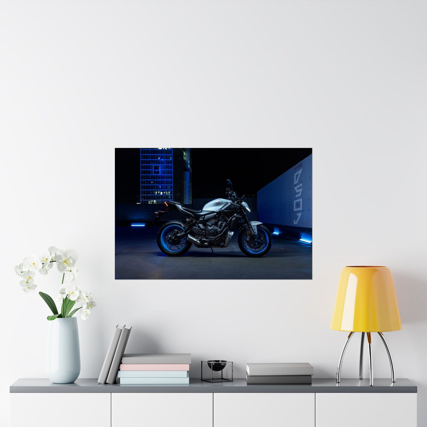 Yamaha MT-07 Horizontal Poster