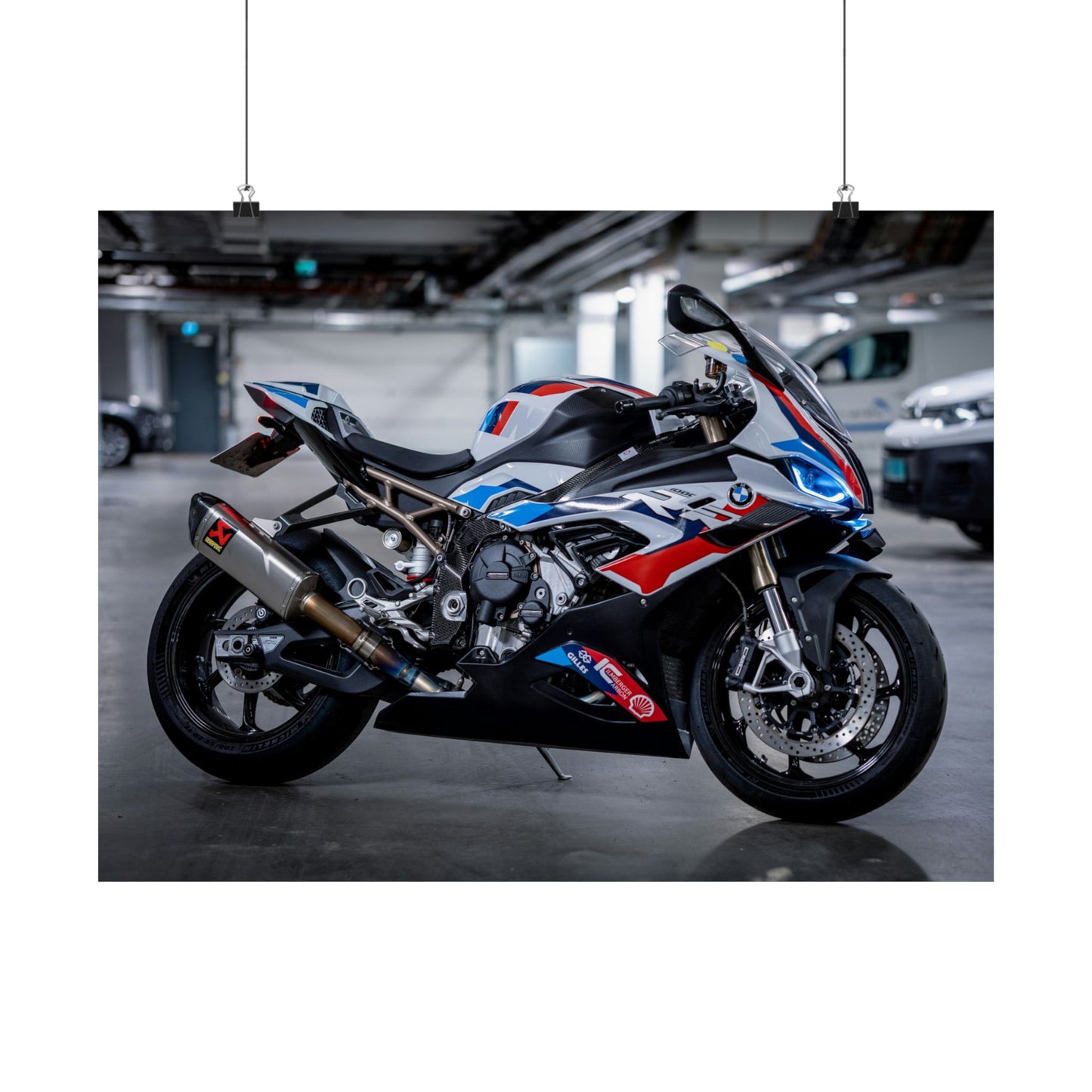 BMW S1000RR Horizontal Poster