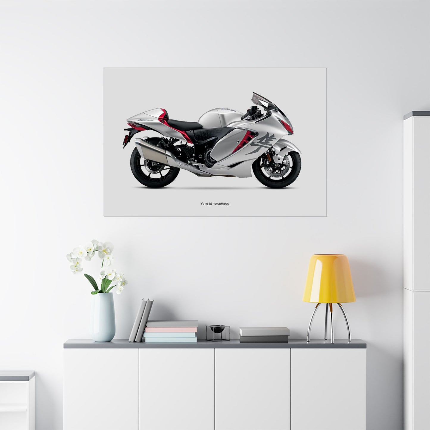 Suzuki Hayabusa Horizontal Poster