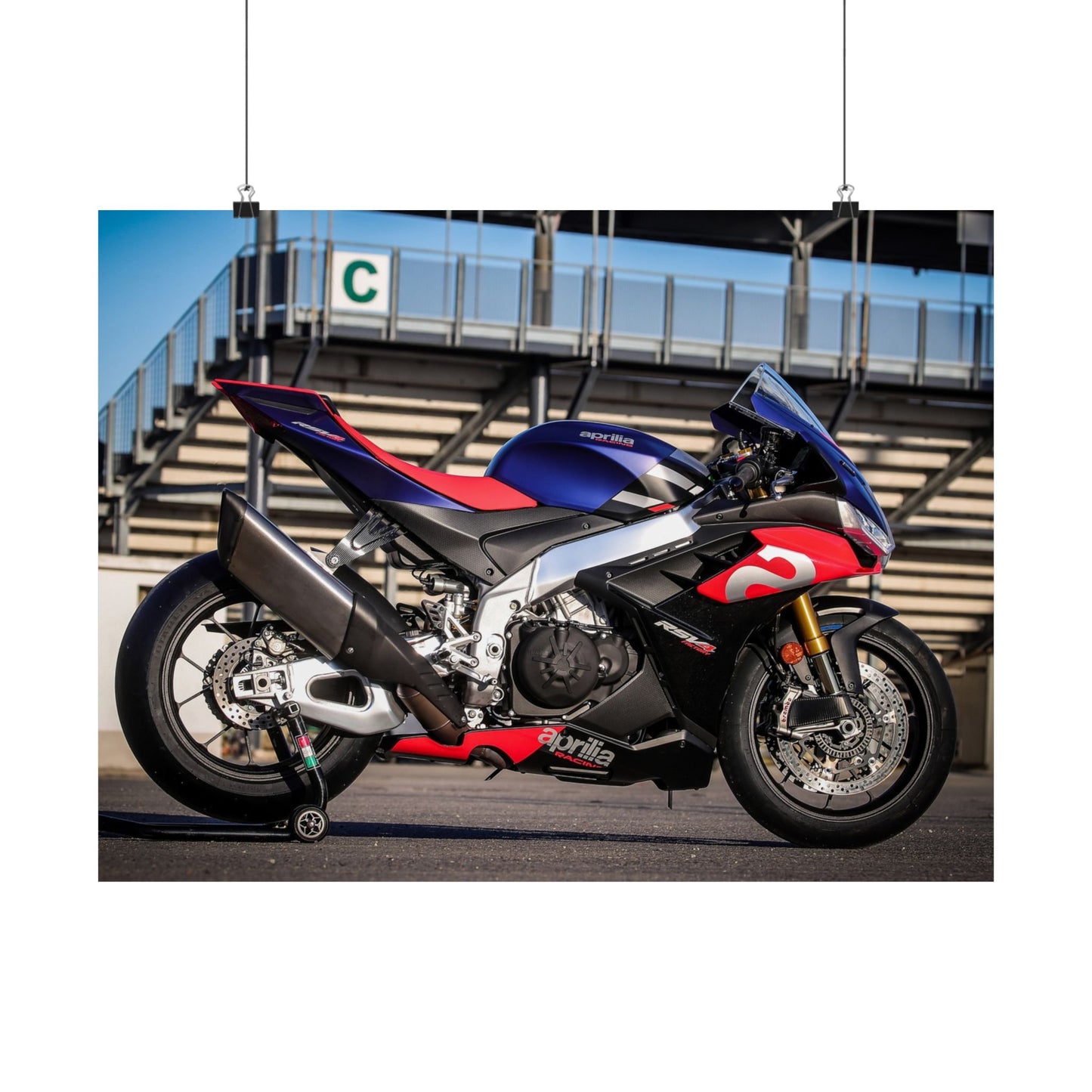 Aprilia RSV4 1100 Factory Horizontal Poster